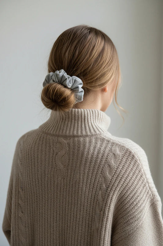 The Executive Stripe Scrunchie