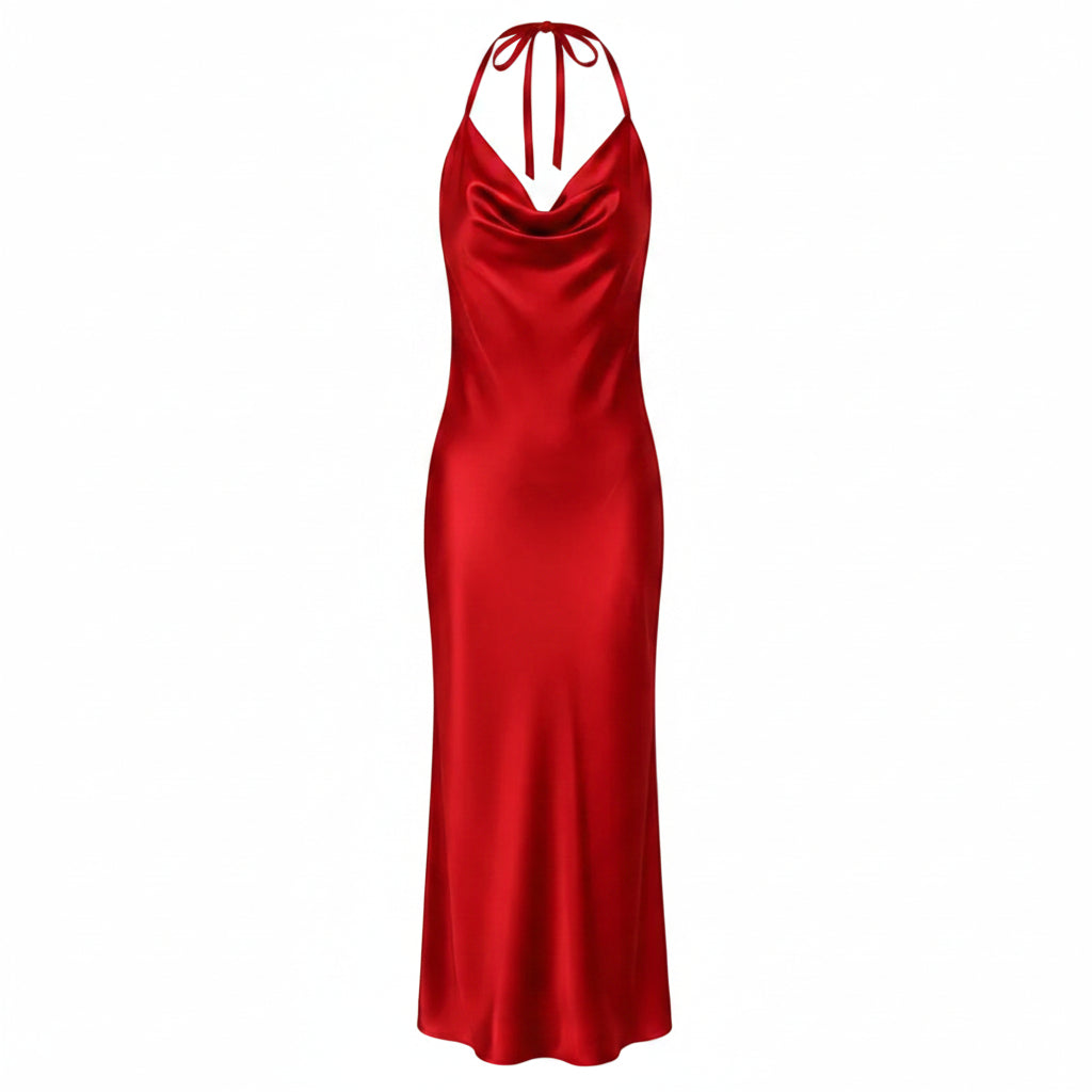 Avinyr Cowl Neck Dress