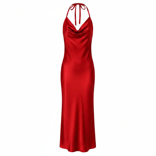 Avinyr Cowl Neck Dress