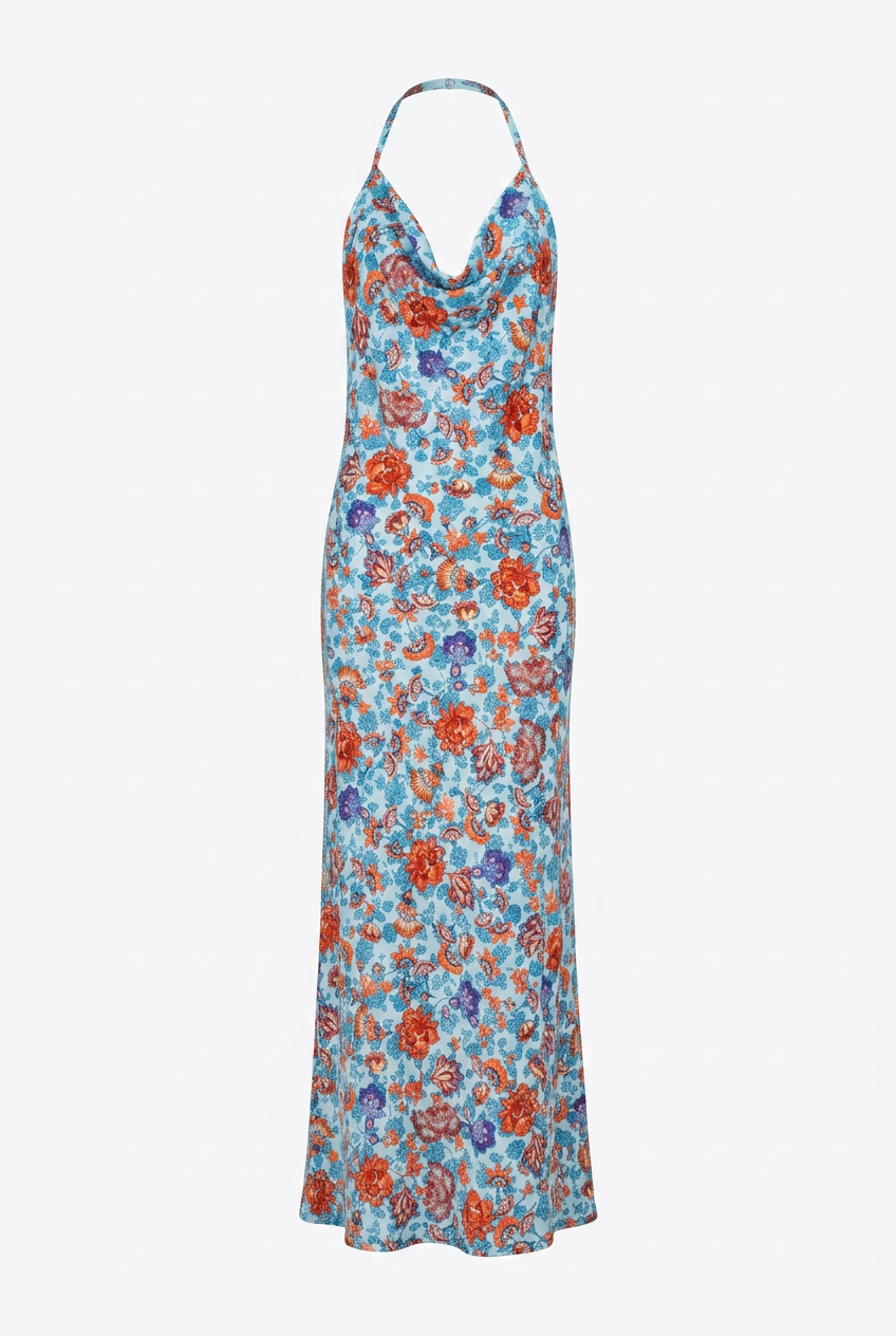 Cornelia Cowl Neck Dress