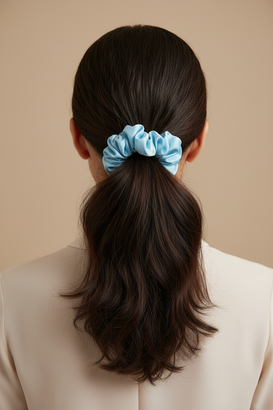 Royal Arctic Sky Scrunchie