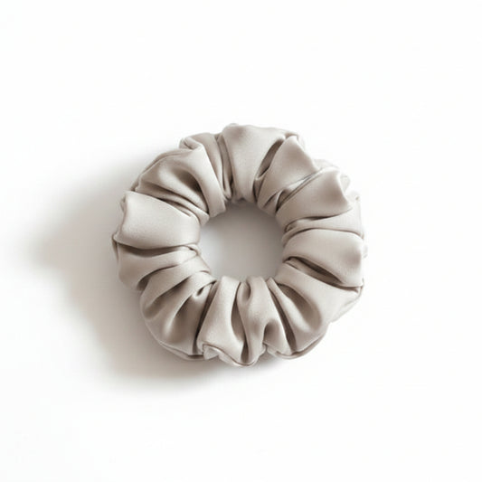 Royal Champagne Pearl Scrunchie