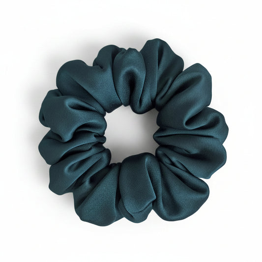 Royal Emerald Green Scrunchie