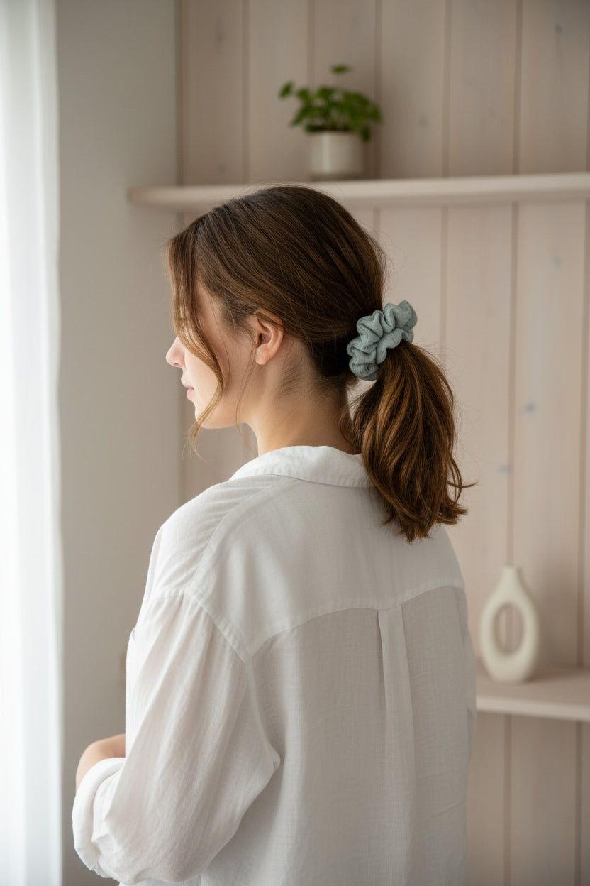 The Sage Scrunchie