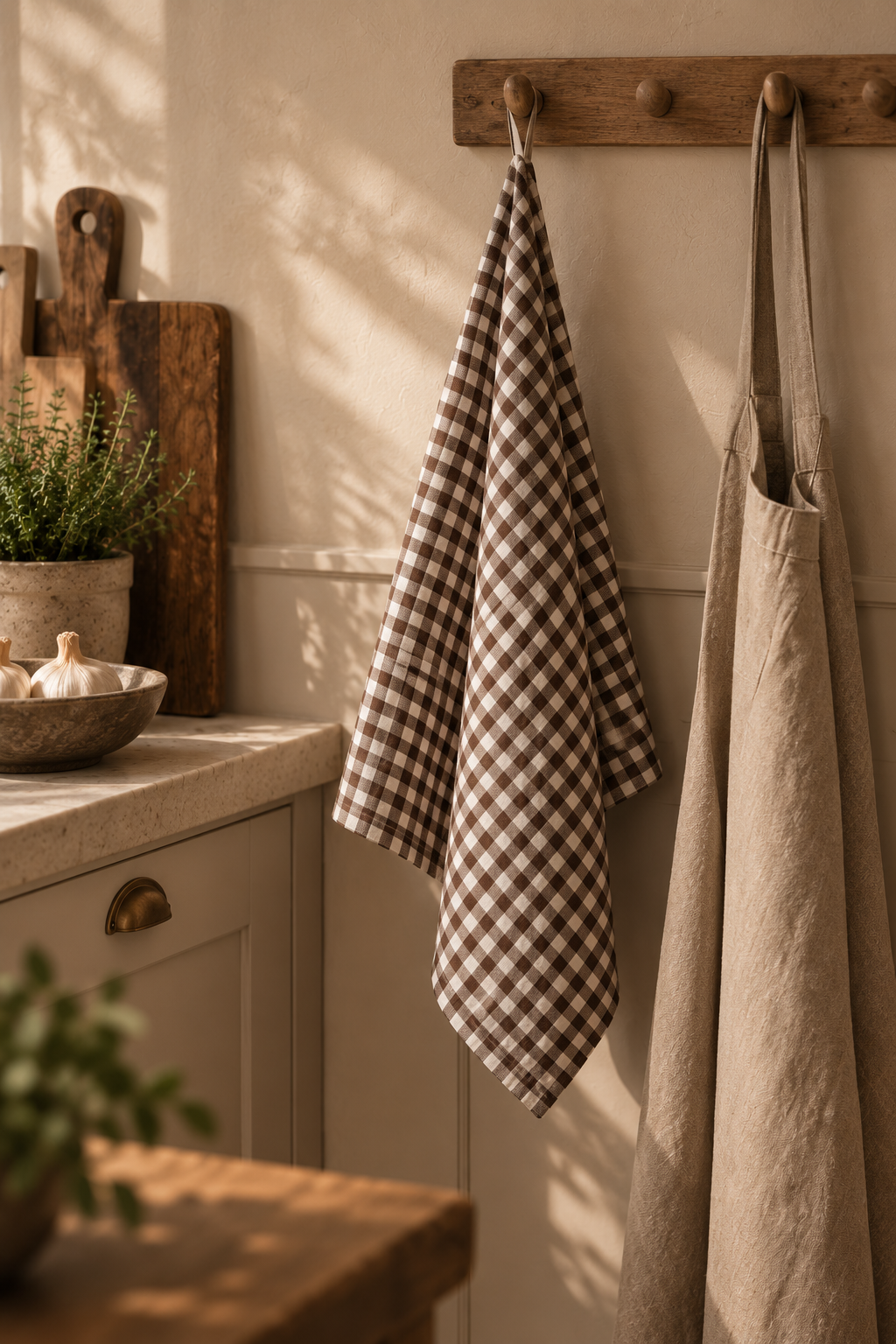 The Gingham Kitchen Towel Classic
