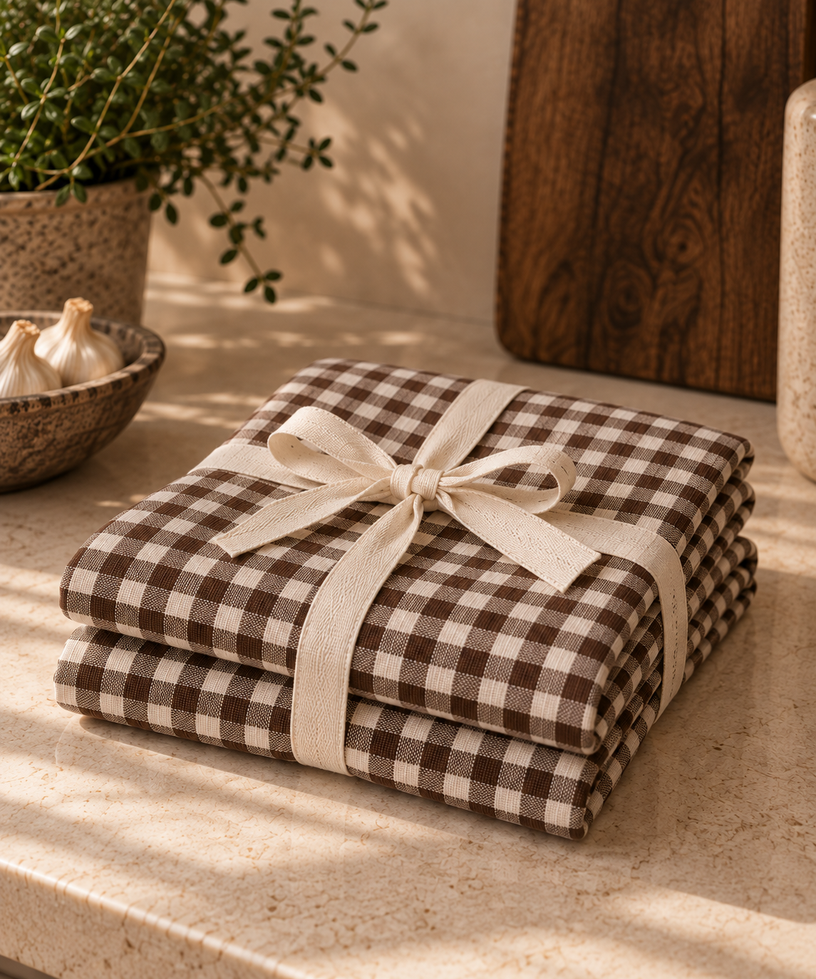 The Gingham Kitchen Towel Classic