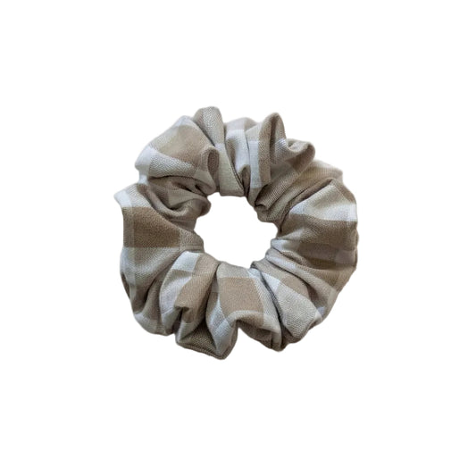 The Hampton Check Scrunchie